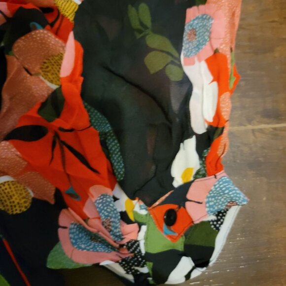 Anthropologie x Farm Rio Long Sleeve Floral Maxi Dress Women S Contemporary Chic - Picture 6 of 11